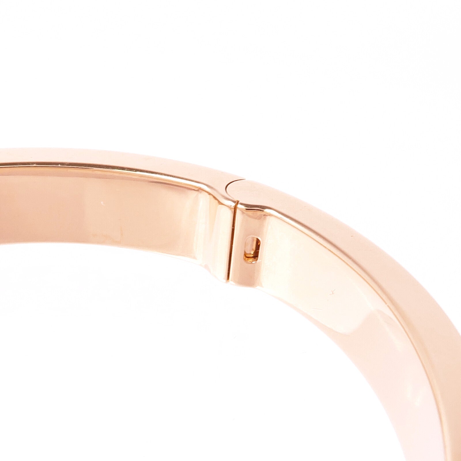 CARTIER 18K玫瑰金Love Bracelet鑽石手鐲Cartier#16