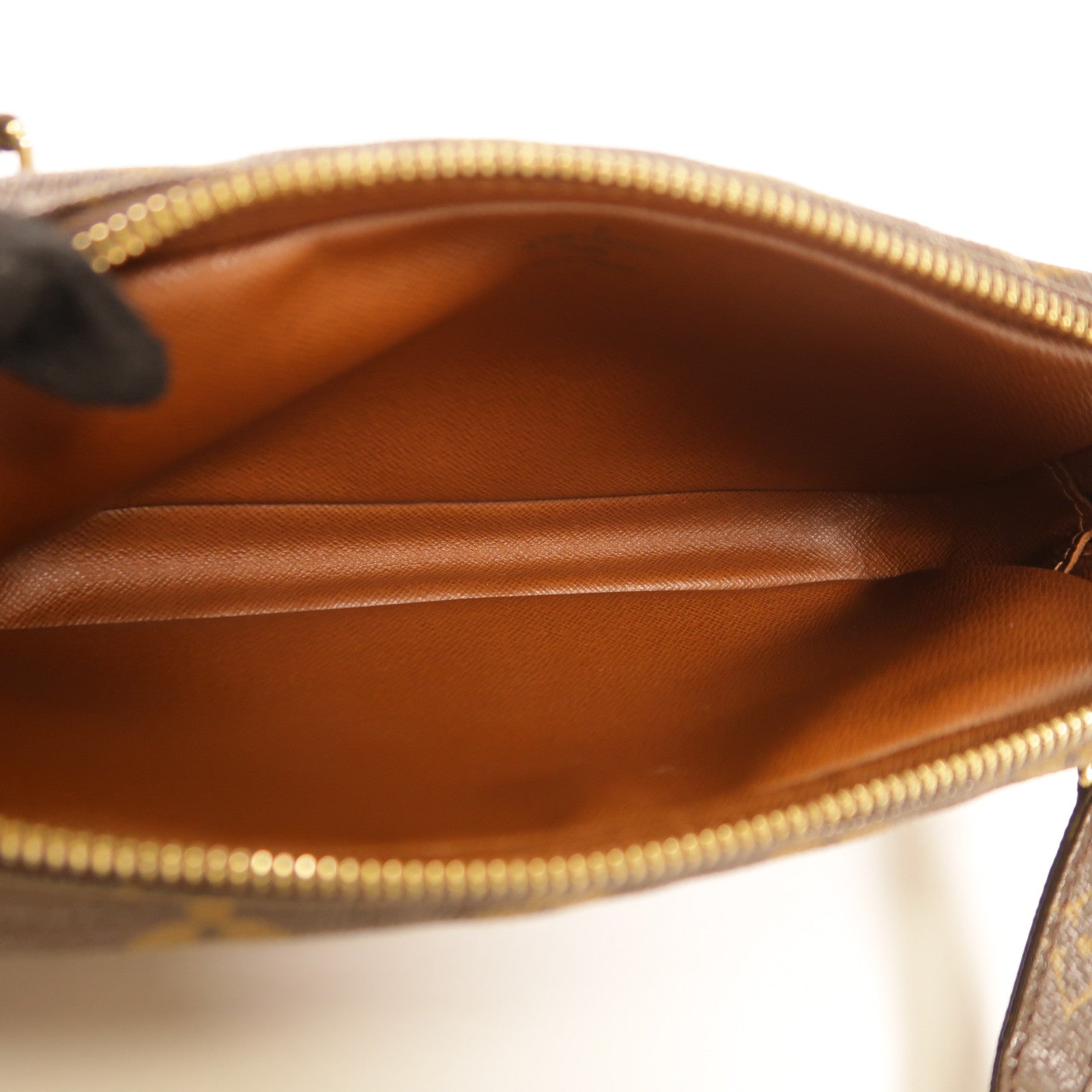 LOUIS VUITTON Monogram Marly Bandouliere金扣肩背袋棕色