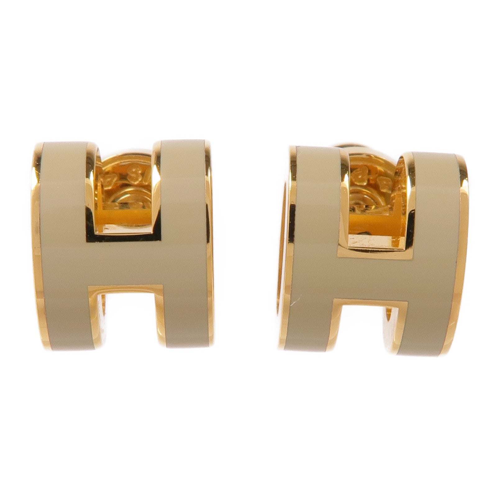 HERMES 金屬Mini Pop H Earrings耳環