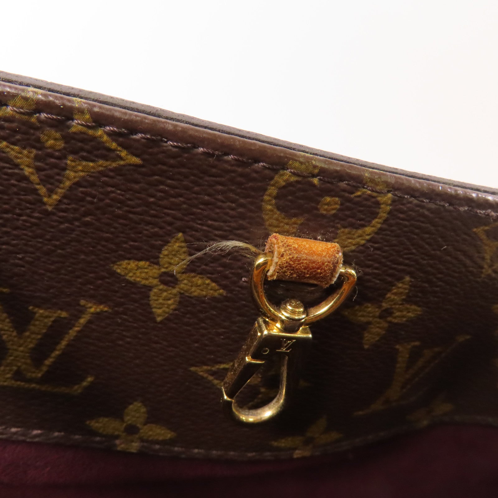 LOUIS VUITTON Monogram Montaigne GM金扣手挽肩背兩用袋
