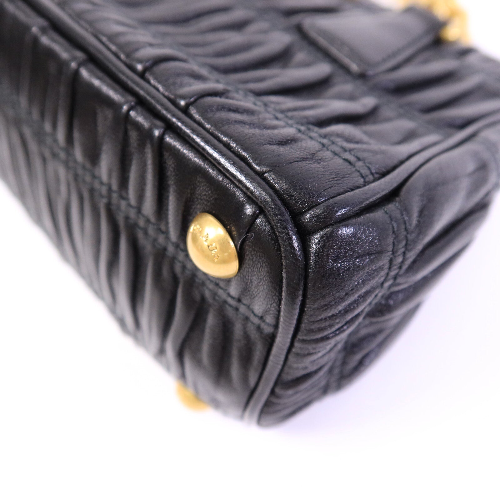 PRADA 羊皮皮革2 Way Shoulder Bag手挽肩背兩用袋