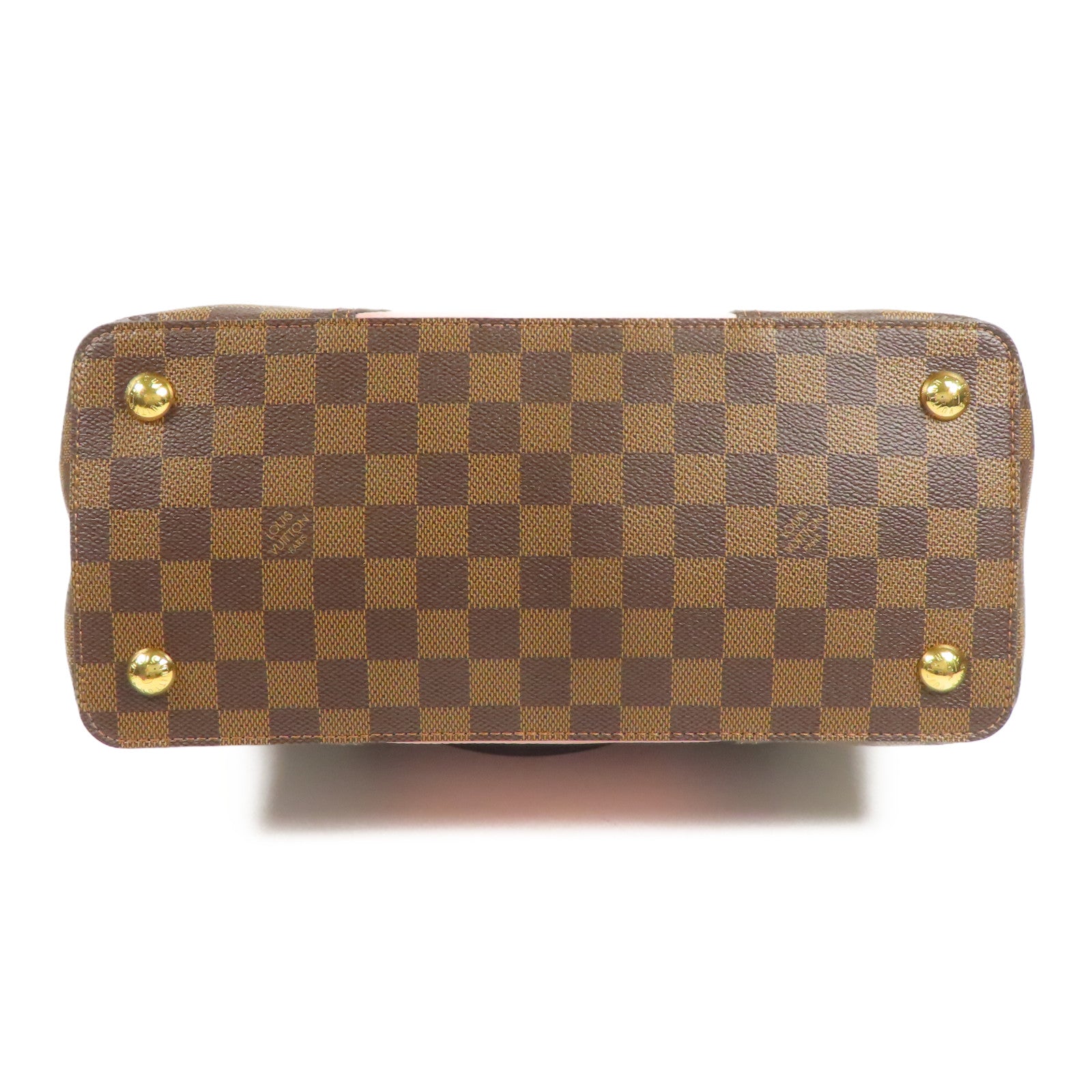 LOUIS VUITTON Damier Shoulder Bag金扣手挽肩背兩用袋