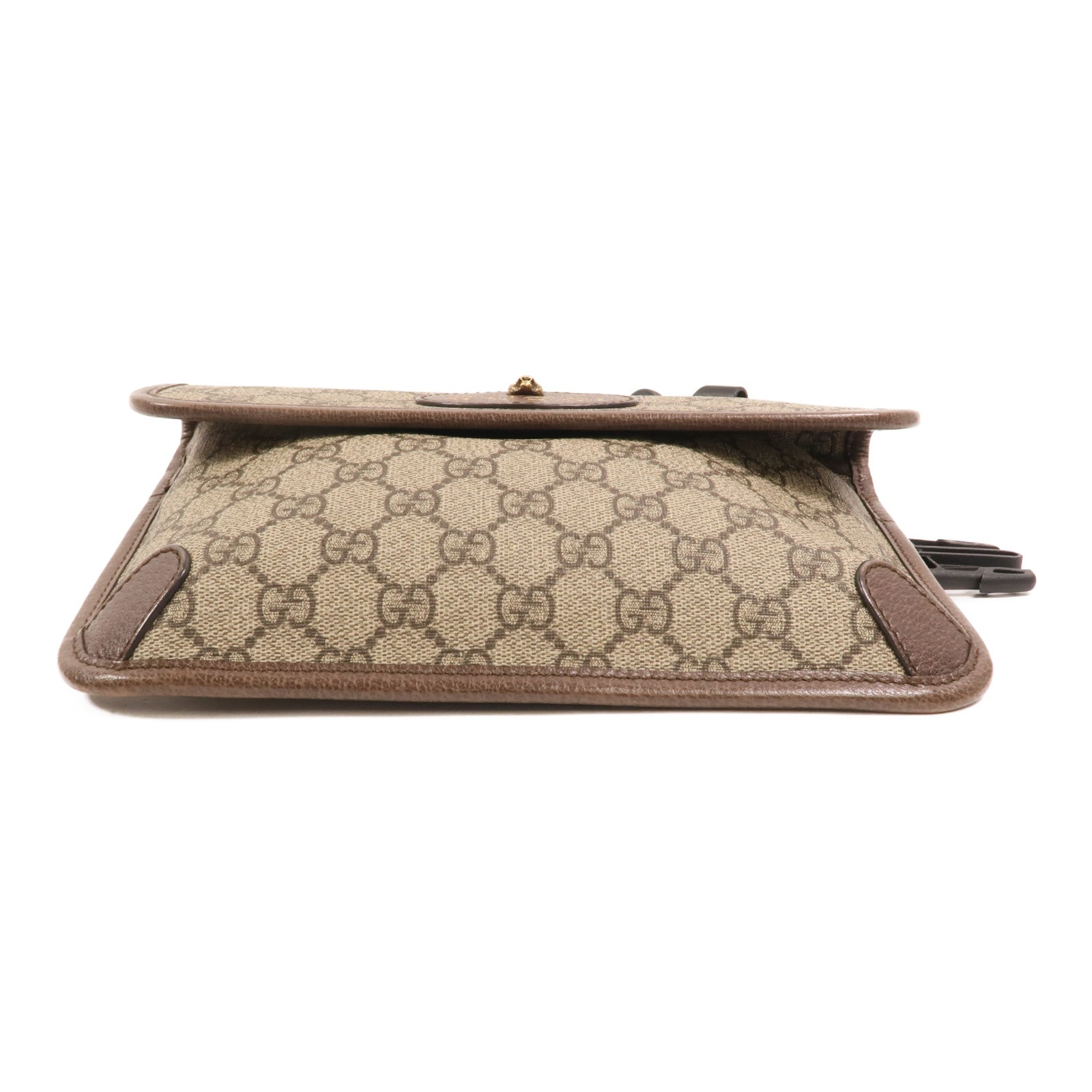 GUCCI 塗層帆布Neo Vintage GG Supreme金扣腰包