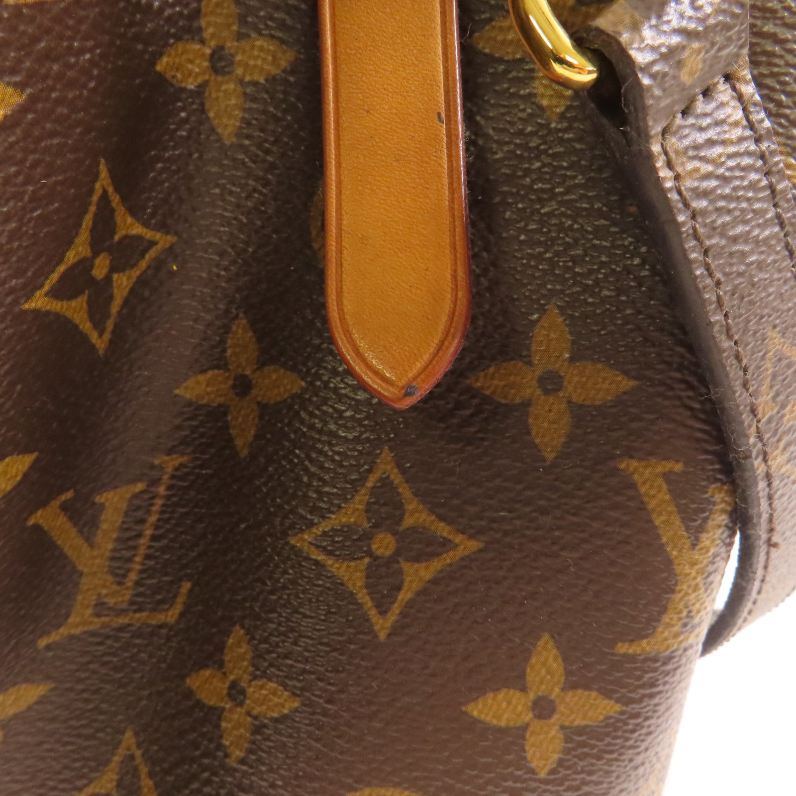 LOUIS VUITTON Monogram Montaigne GM金扣手挽肩背兩用袋