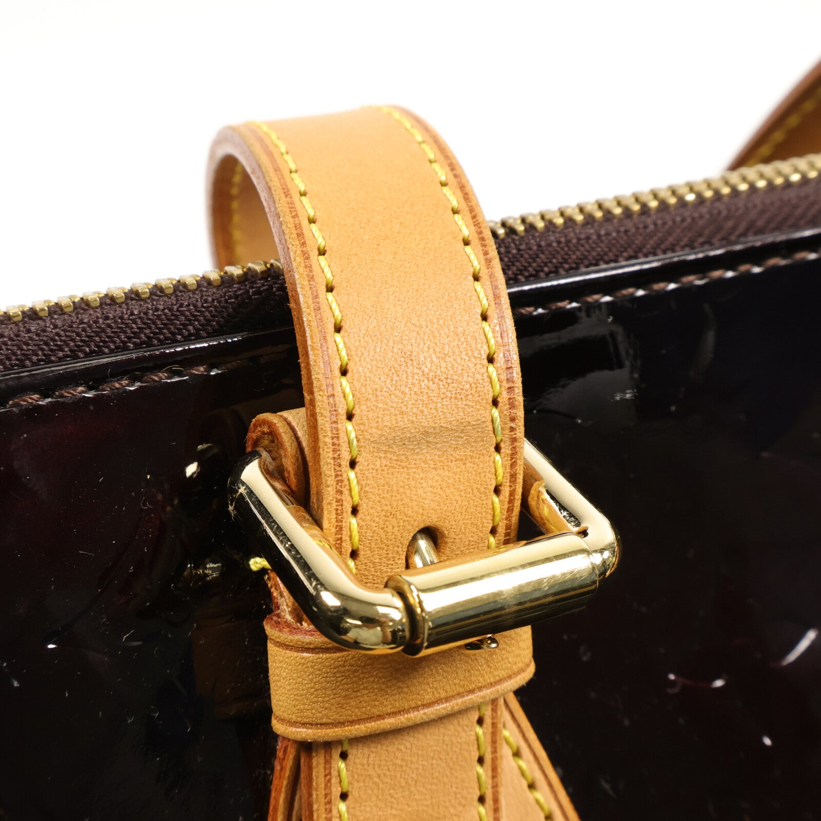 LOUIS VUITTON Monogram Vernis Rosewood Avenue金扣肩背袋