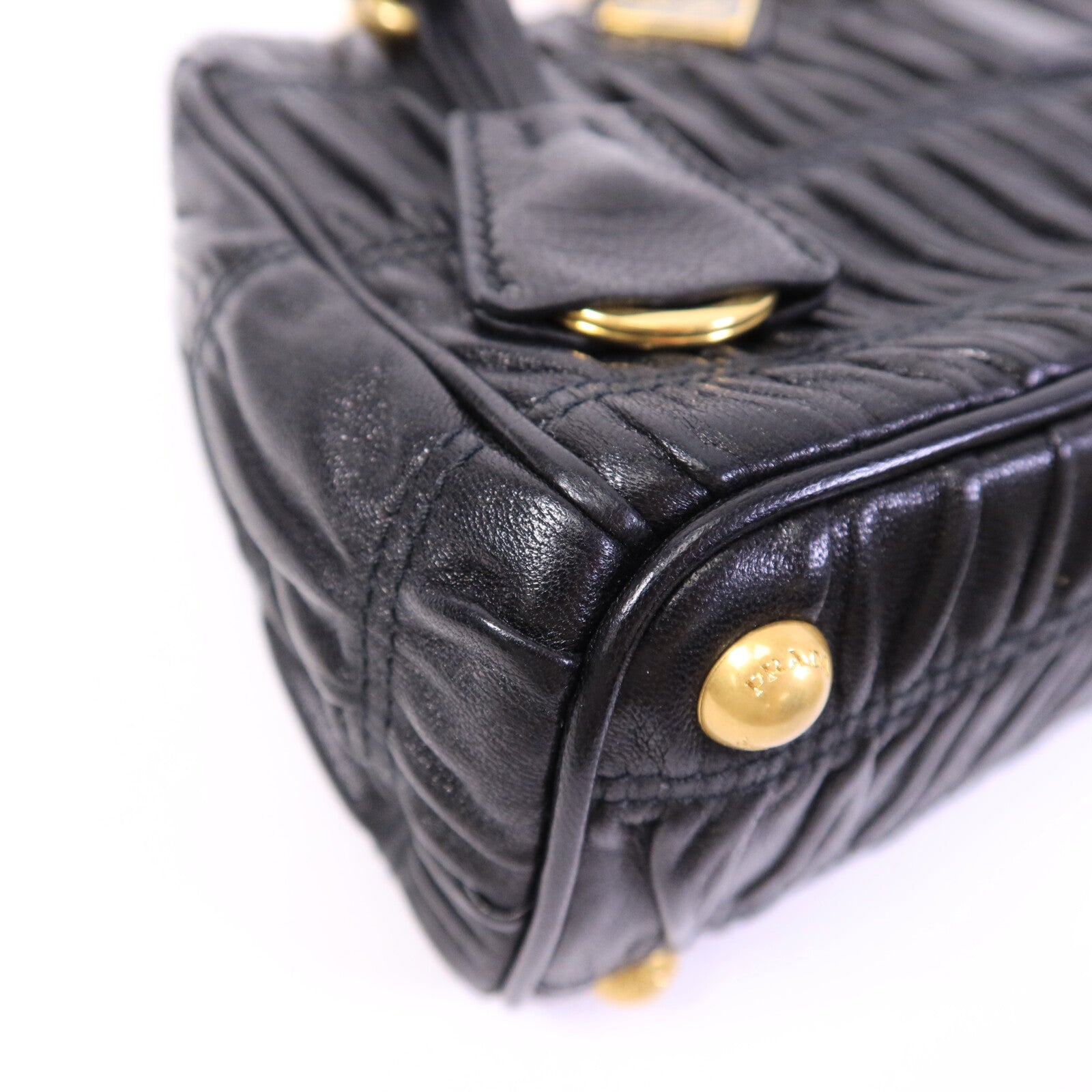 PRADA 羊皮皮革2 Way Shoulder Bag手挽肩背兩用袋