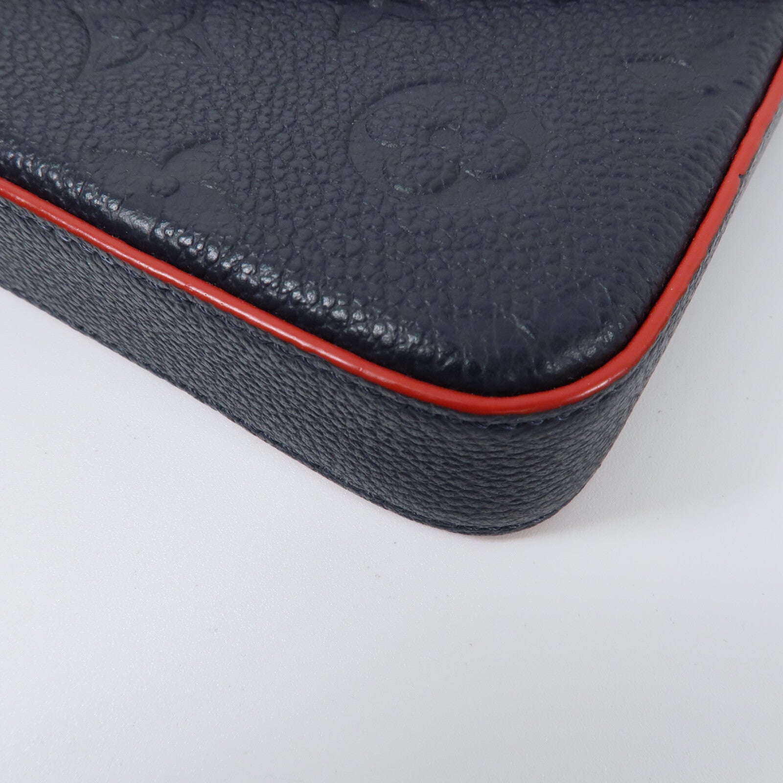 LOUIS VUITTON Monogram Empreinte Pochette Felicie鏈帶肩背袋