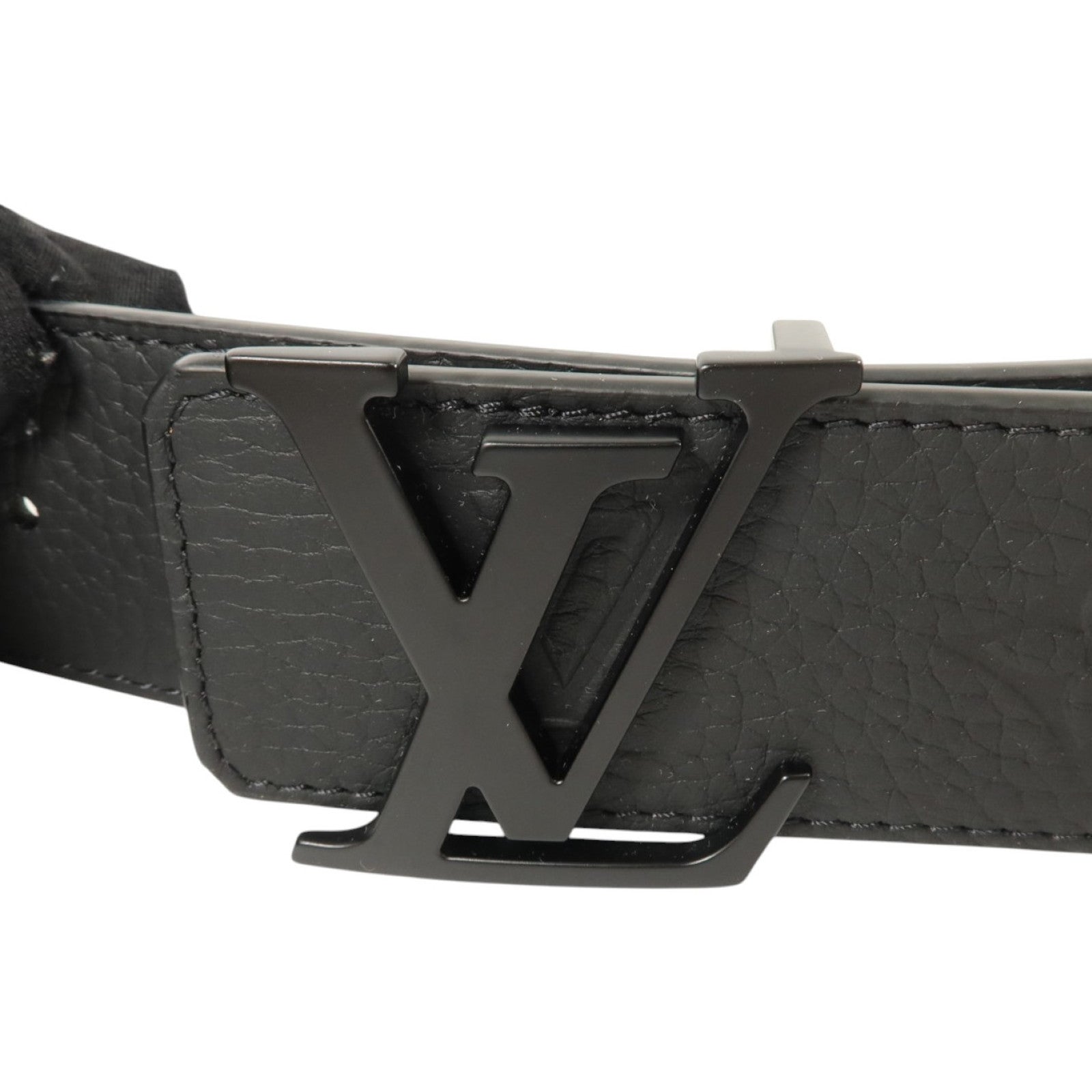 LOUIS VUITTON Taurillon Initiales 40mm Reversible Belt皮帶