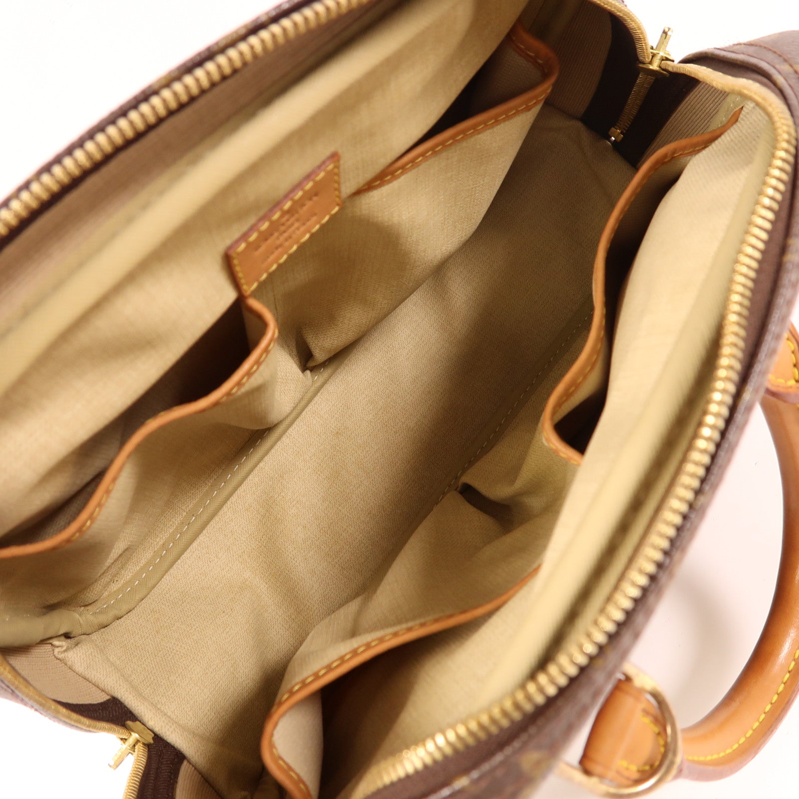 LOUIS VUITTON 【激減優惠】Monogram Trouville PM金扣手挽袋