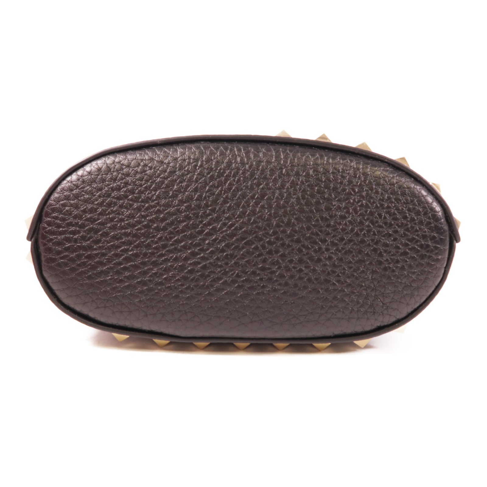 Valentino 【激減優惠】牛皮皮革Rockstud 金扣手挽肩背兩用袋