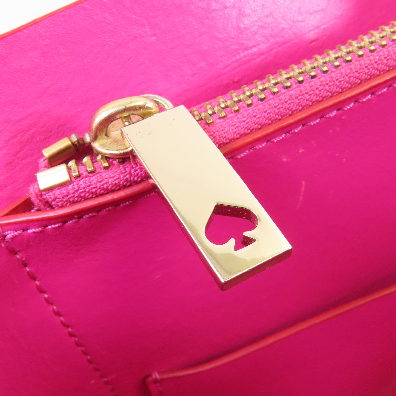 Kate Spade 【激減優惠】牛皮皮革Tote Bag金扣肩背袋