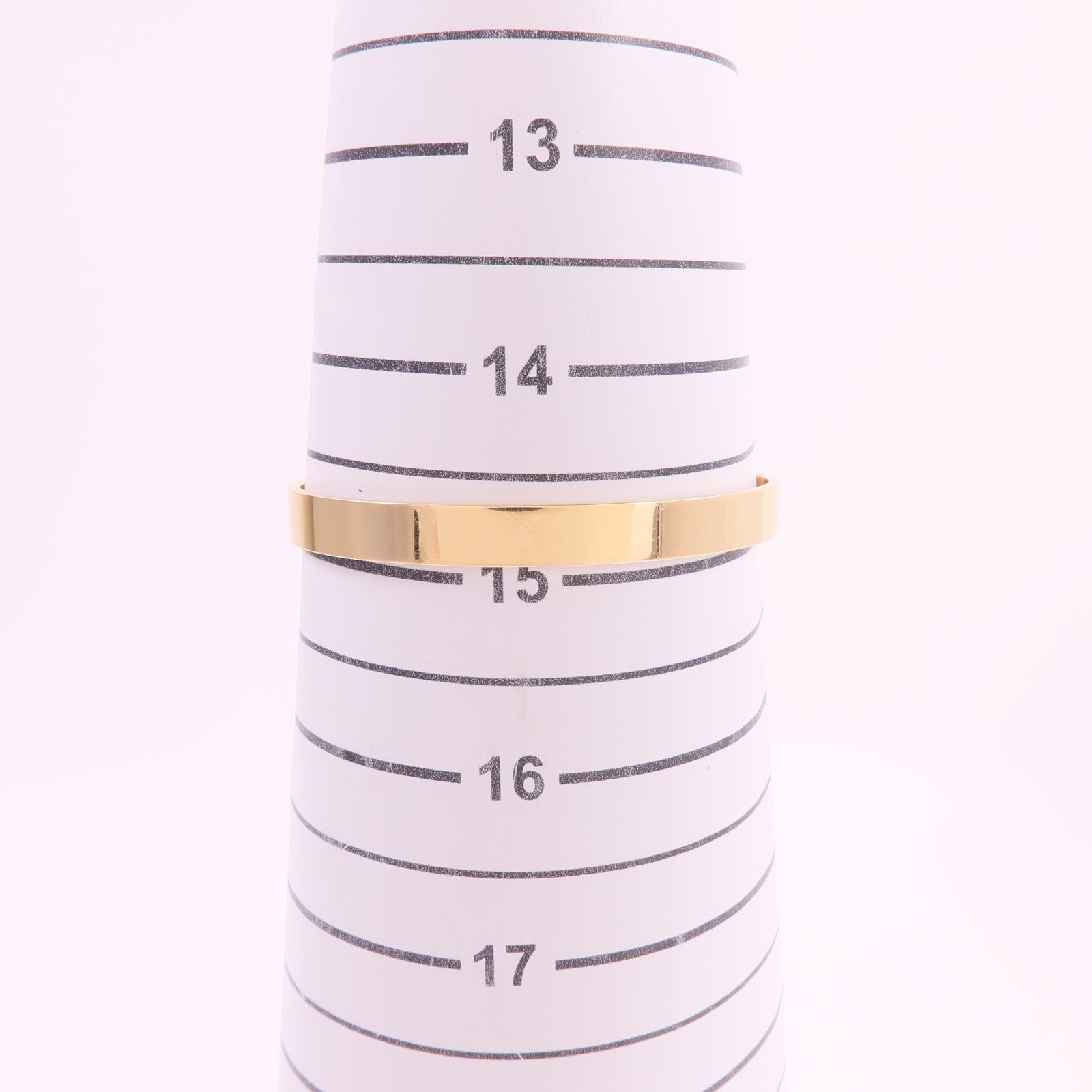 HERMES 18K玫瑰金Collier De Chien Bracelet XS鑽石手鐲