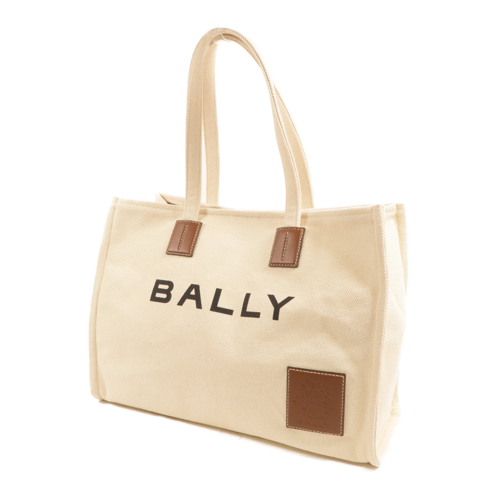 BALLY 帆布Tote Bag肩背袋