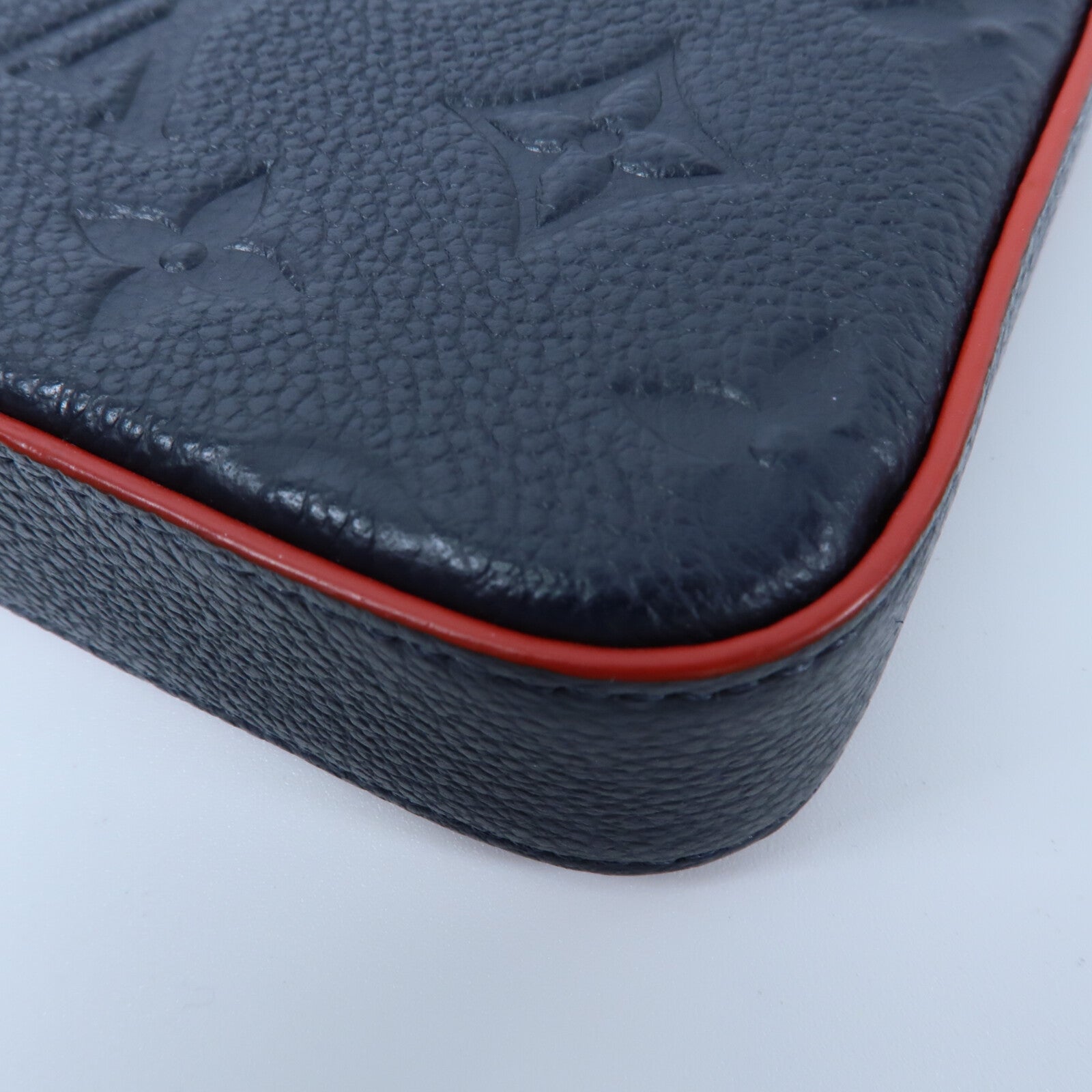 LOUIS VUITTON Monogram Empreinte Pochette Felicie鏈帶肩背袋