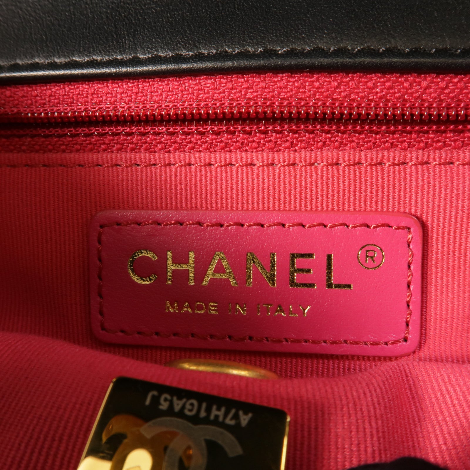 CHANEL 牛皮皮革Chain Shoulder肩背袋