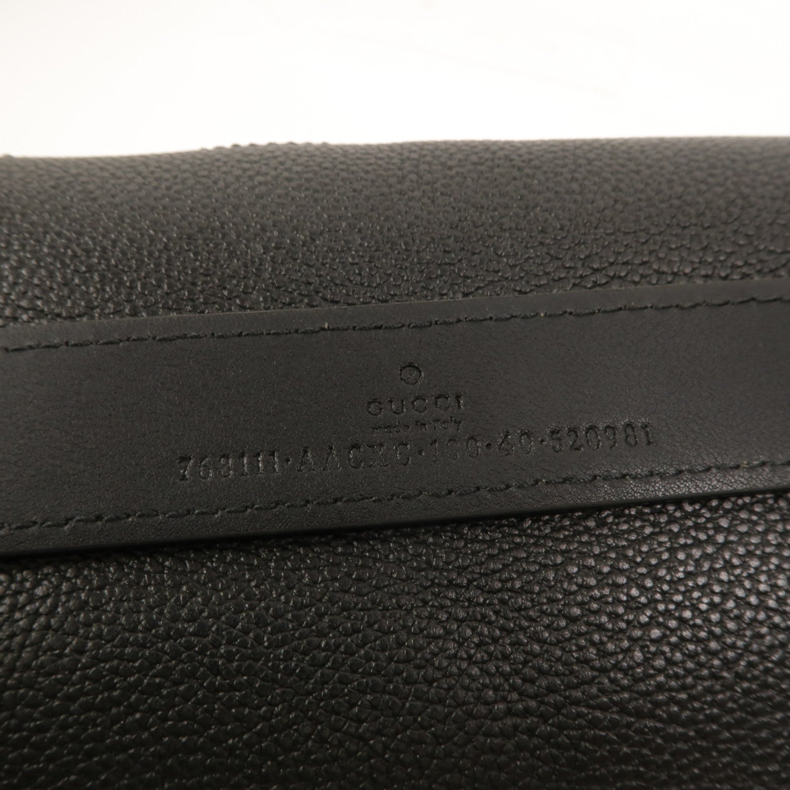 GUCCI 牛皮皮革Logo Belt Bag腰包