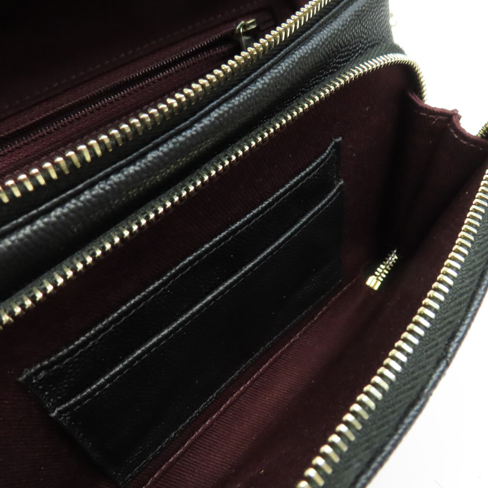 CHANEL 菱格Caviar皮革Waist Bag金扣腰包黑色