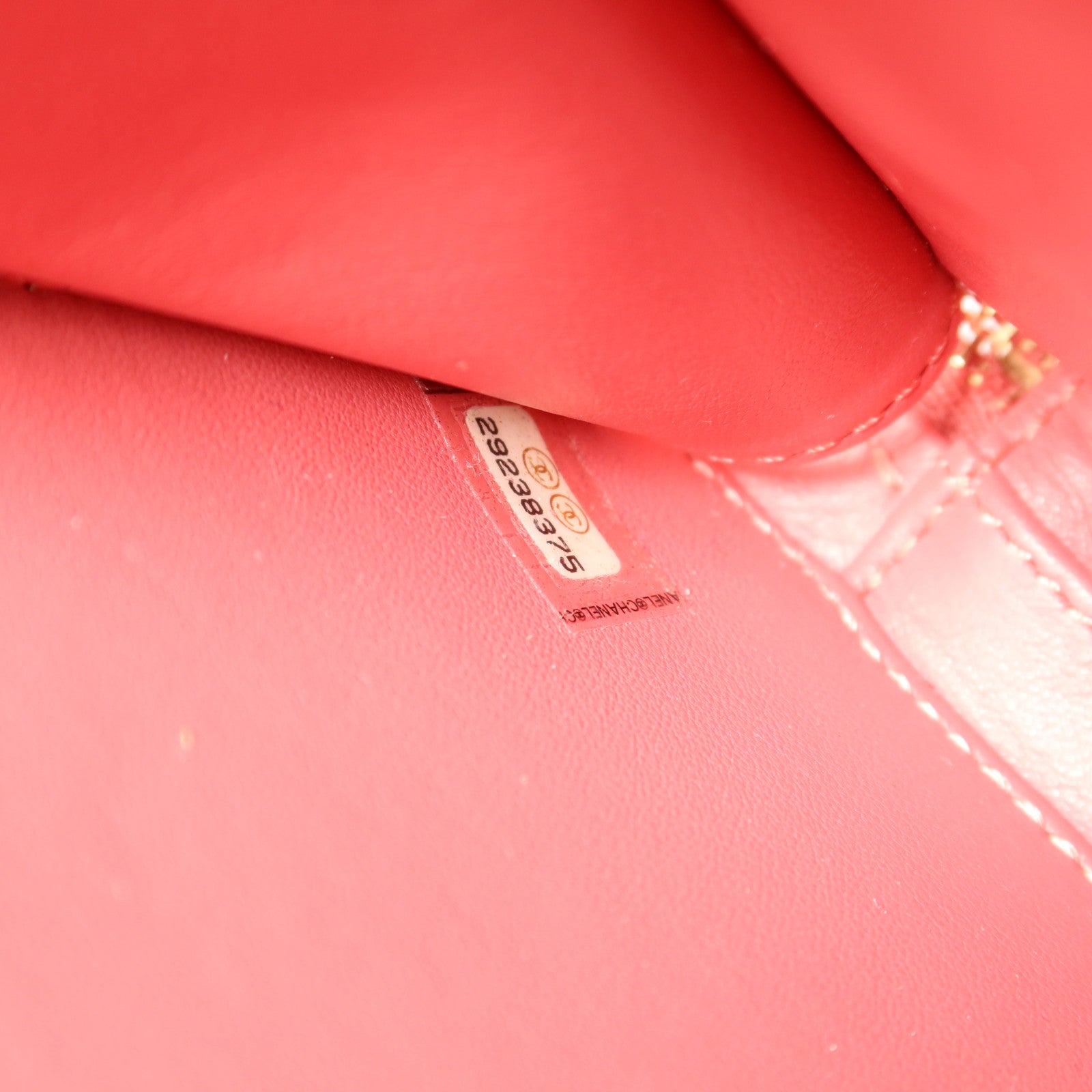 CHANEL 牛皮皮革Vanity Case金扣手挽肩背兩用袋