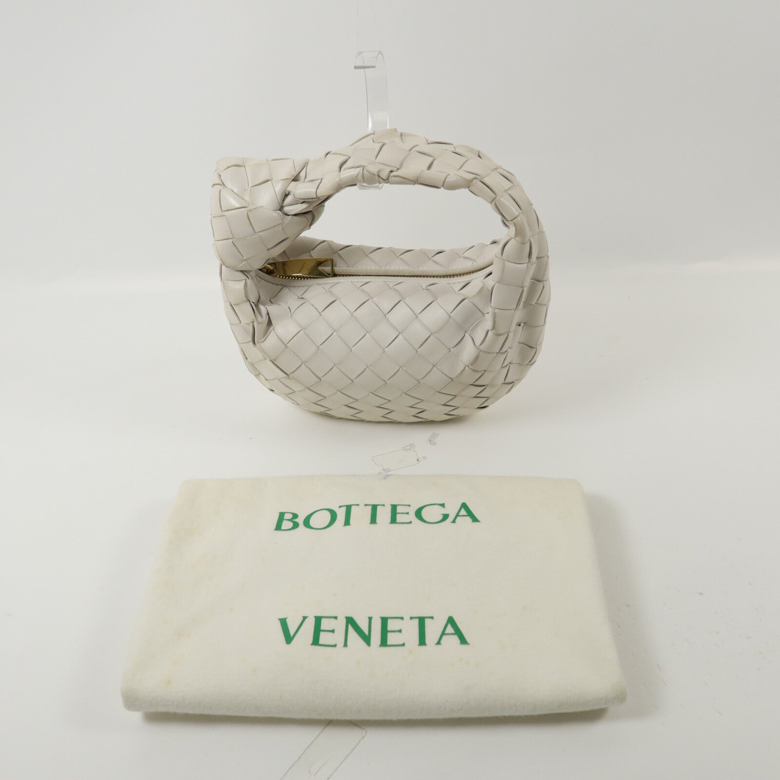 BOTTEGA VENETA 牛皮皮革Mini Jodie手挽袋