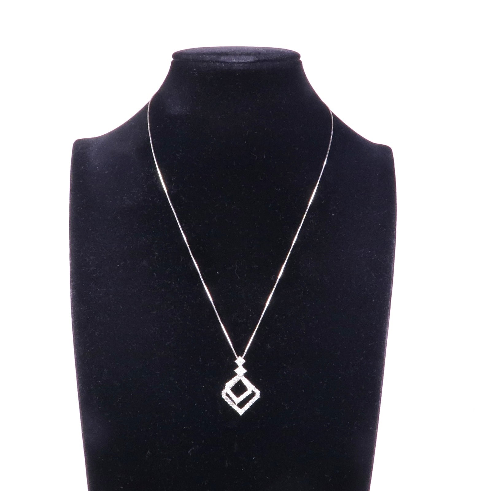 JEWELRY 【激減優惠】18K白金Diamond Necklace鑽石項鍊