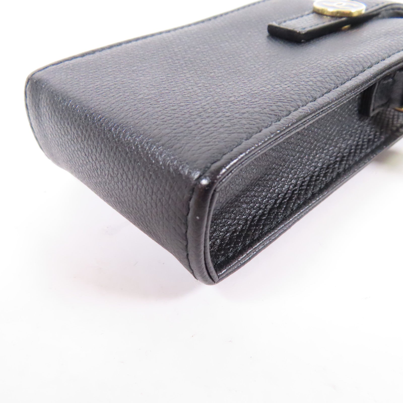 CHANEL 牛皮皮革Cigarette Case金扣肩背袋