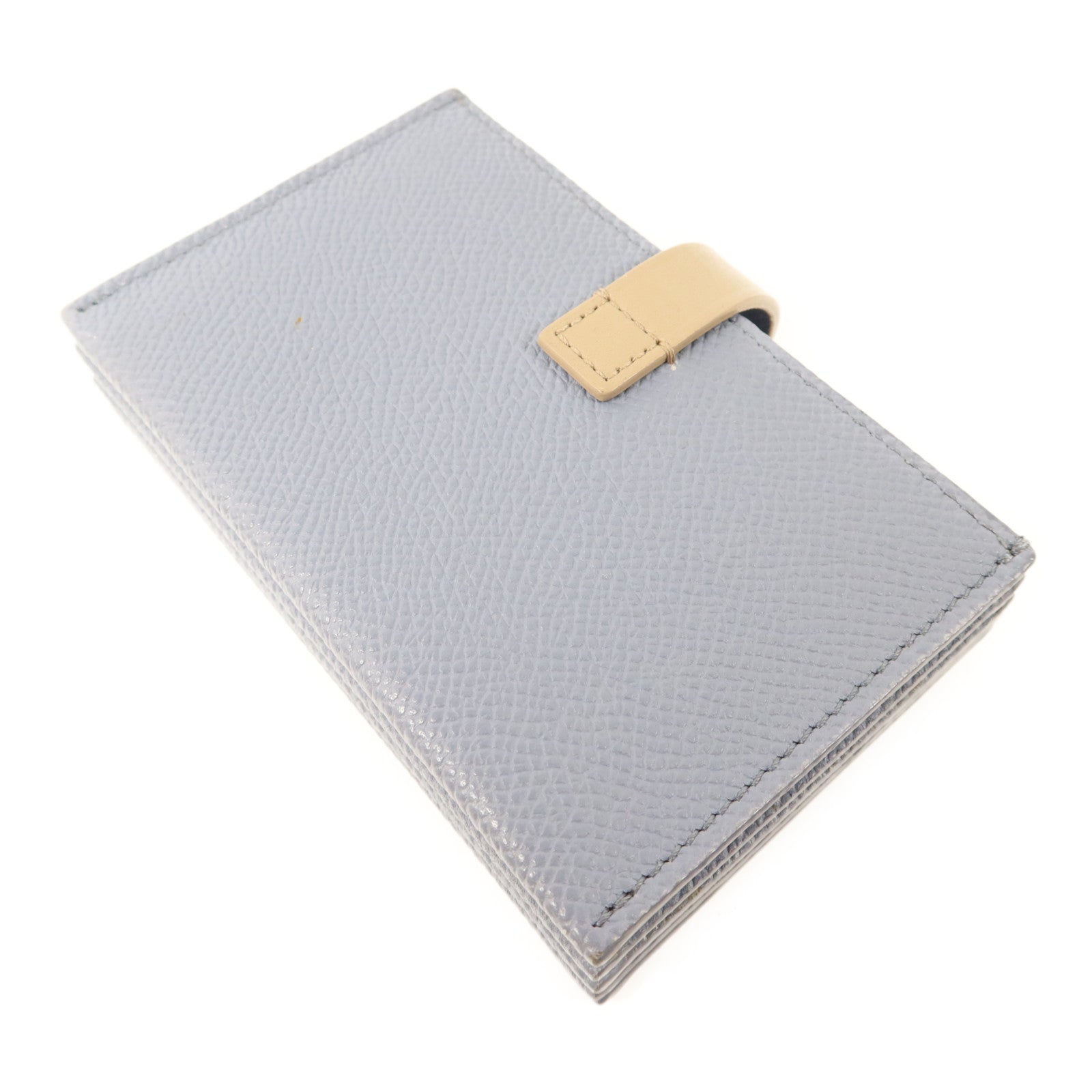 CELINE 牛皮皮革Card Case銀扣卡片套