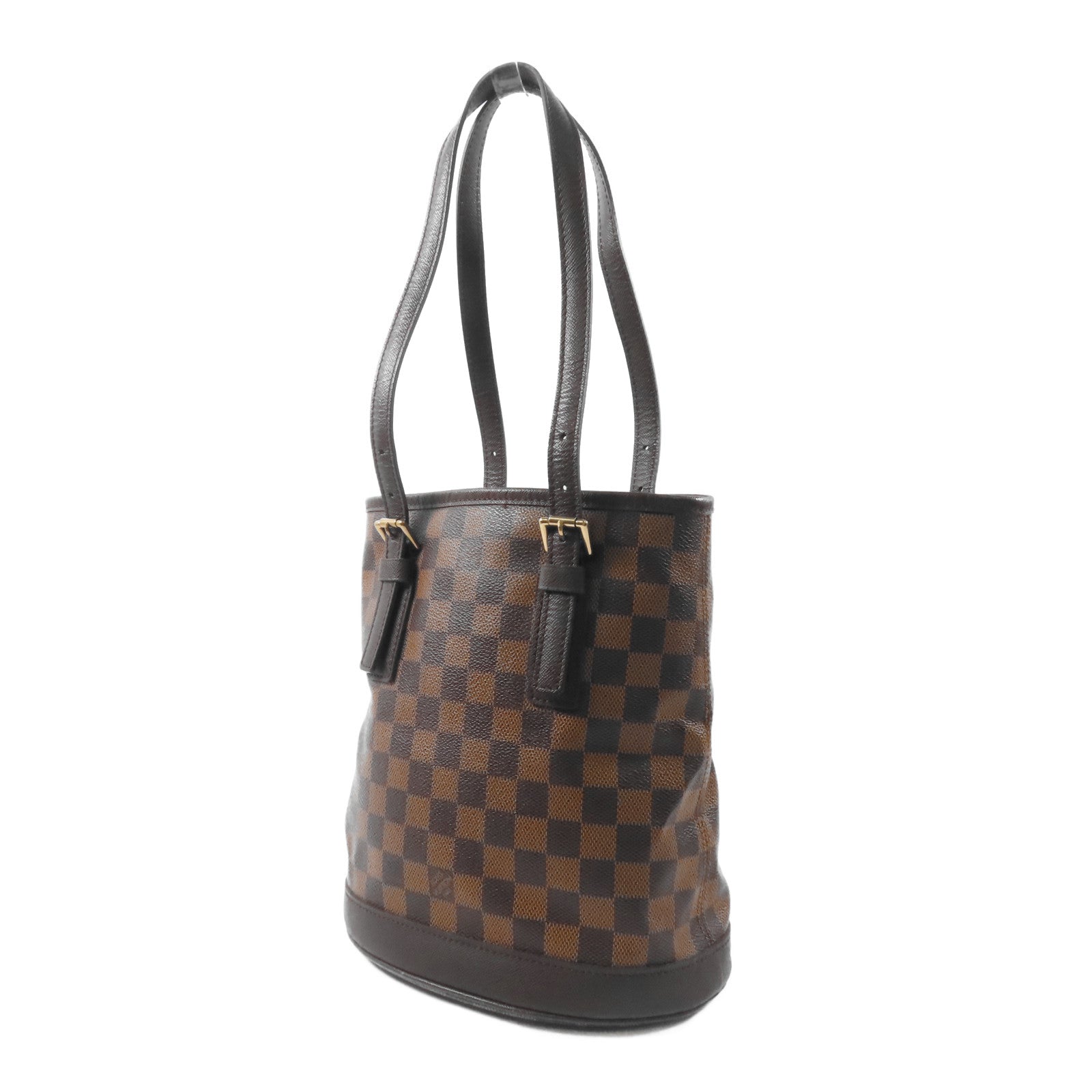 LOUIS VUITTON Damier Marais金扣肩背袋