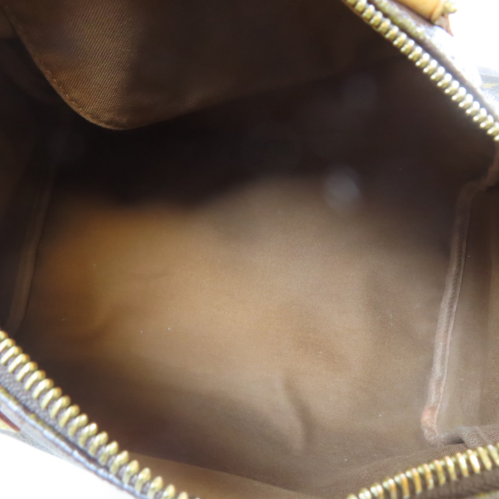 LOUIS VUITTON Monogram Speedy 30金扣手挽袋棕色