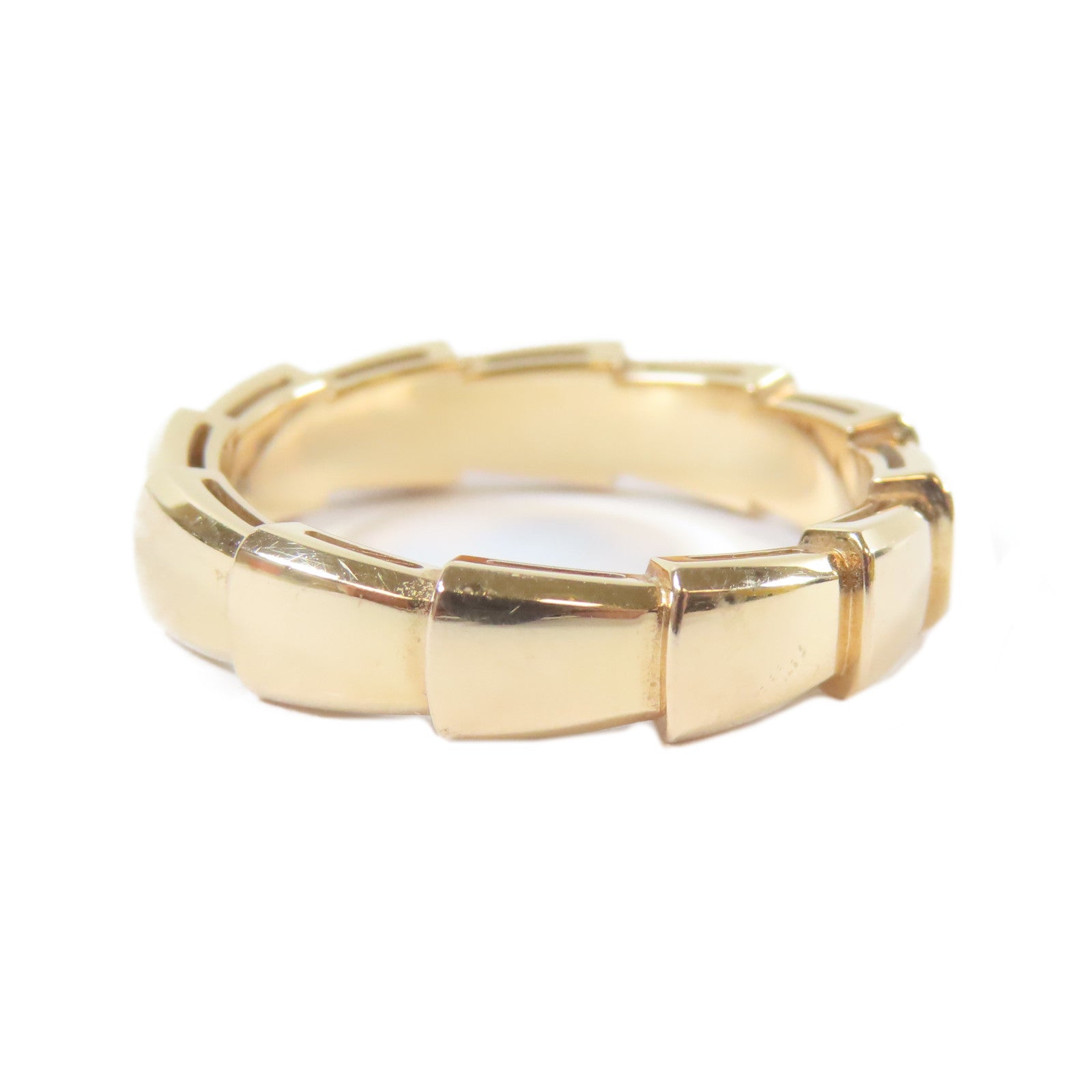 BVLGARI 【激減優惠】18K玫瑰金Serpenti Ring戒指#61/US#9.25