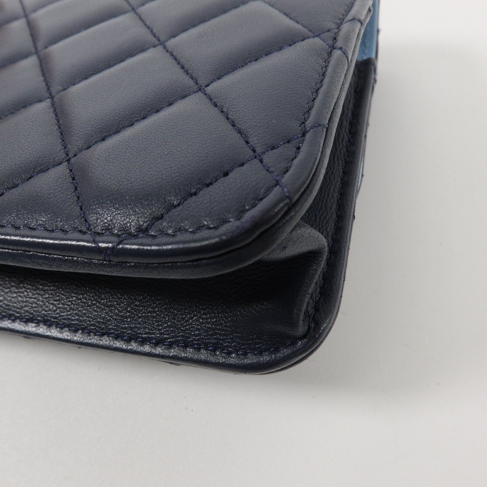 CHANEL 羊皮皮革Mini Flap Bag鏈帶手挽肩背兩用袋