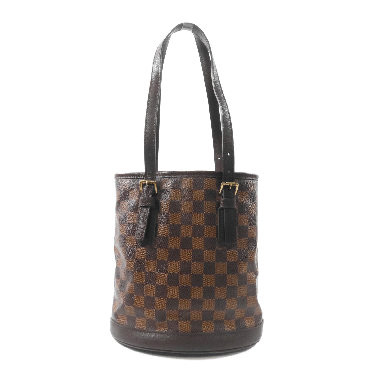 LOUIS VUITTON Damier Marais金扣肩背袋