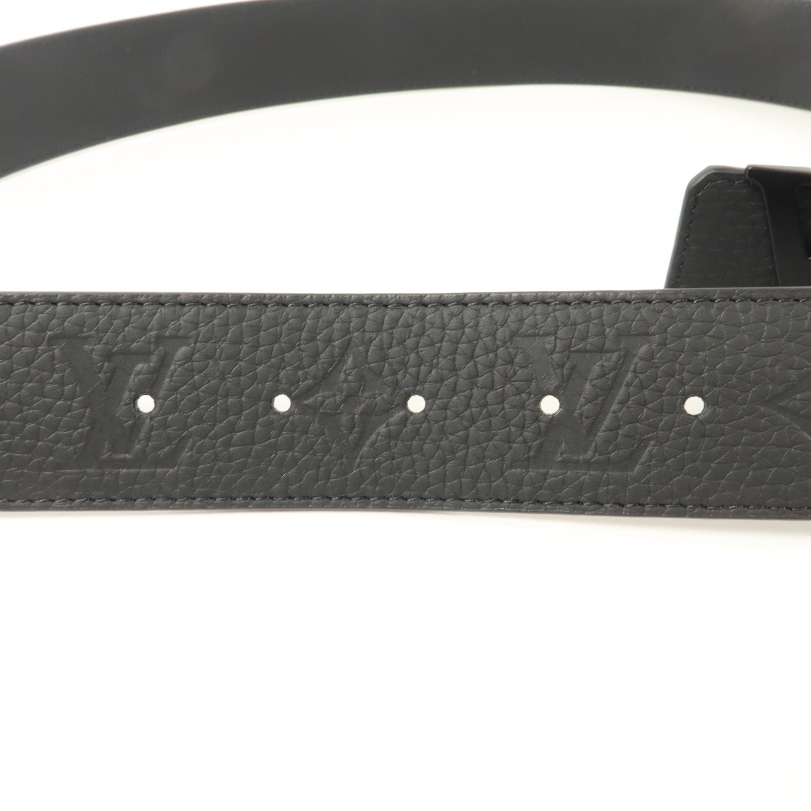 LOUIS VUITTON Taurillon Initiales 40mm Reversible Belt皮帶