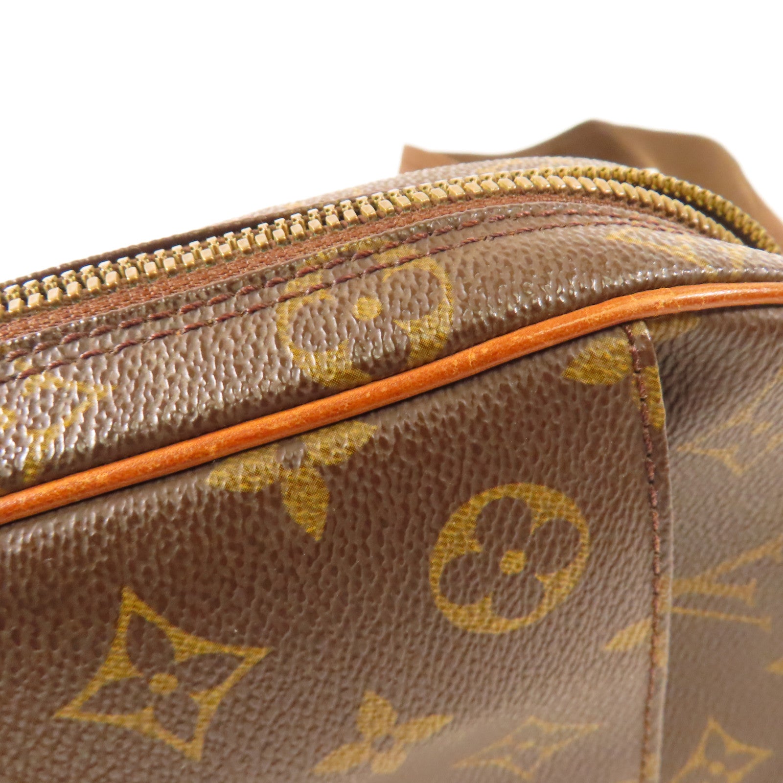 LOUIS VUITTON LV GHW Pochette Gange Waist Bag Shoulder M51870 Monogram Brown