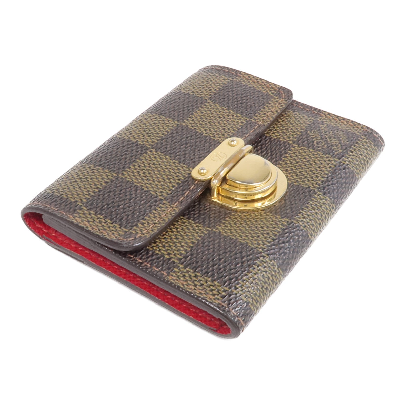 LOUIS VUITTON Damier Koala Card Case金扣零錢包/卡片套
