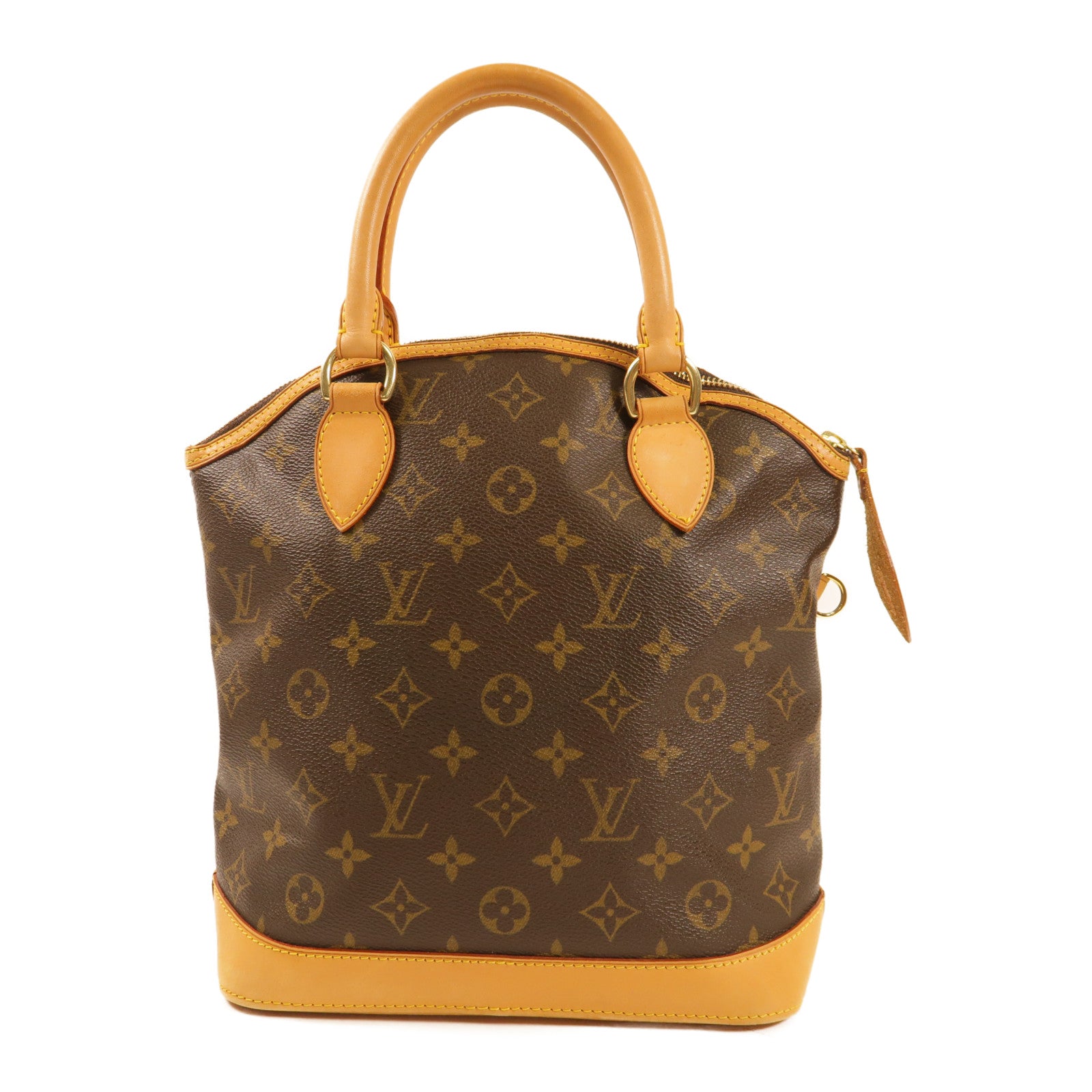 LOUIS VUITTON LV GHW Lockit Handbag M40102 Monogram Brown