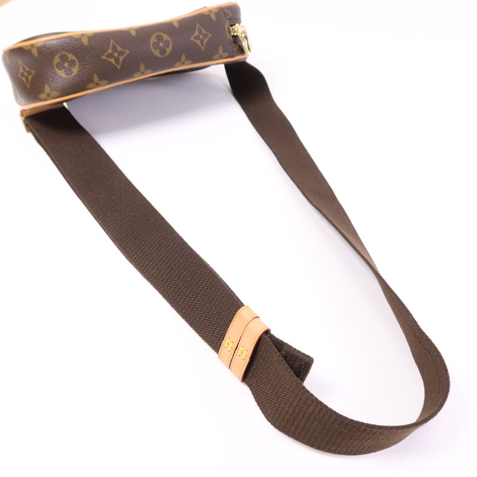 LOUIS VUITTON Monogram Pochette Gange金扣肩背袋