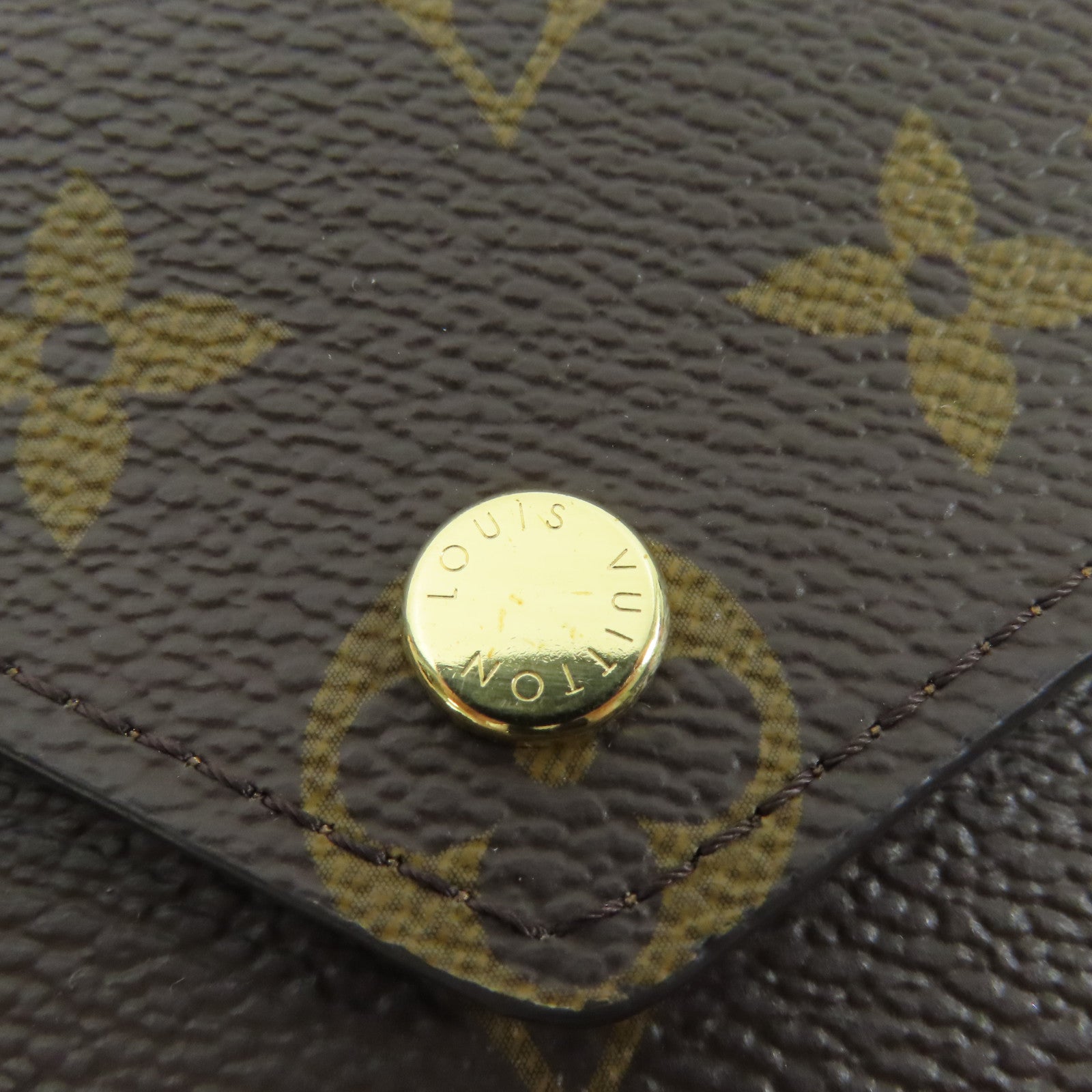 LOUIS VUITTON Monogram Victorine Wallet金扣錢包