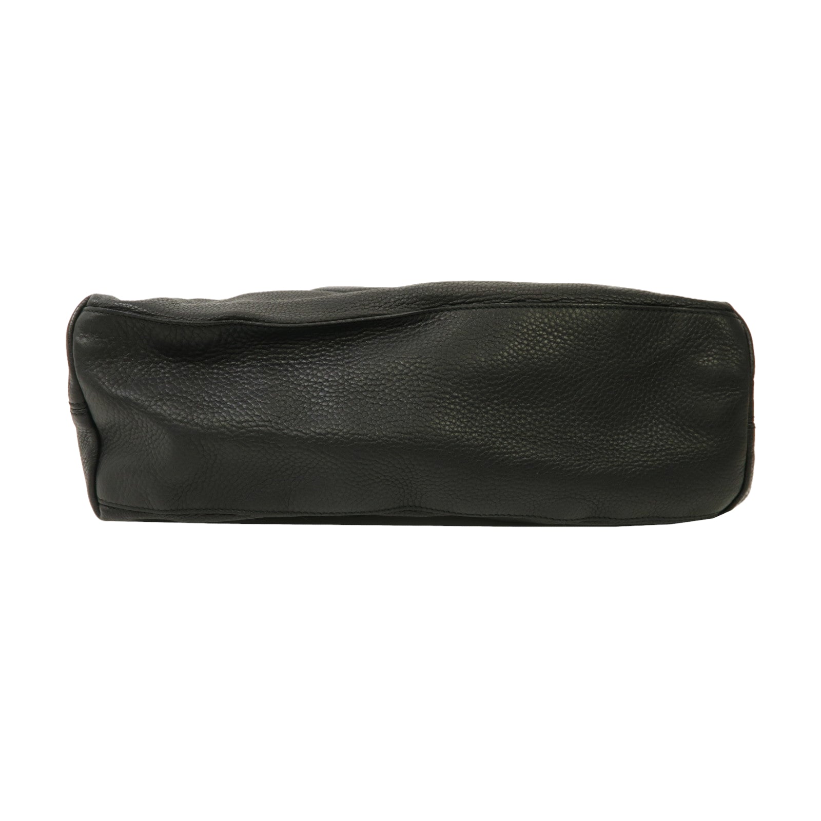 GUCCI 牛皮皮革Soho Shoulder Bag金扣鏈帶肩背袋黑色