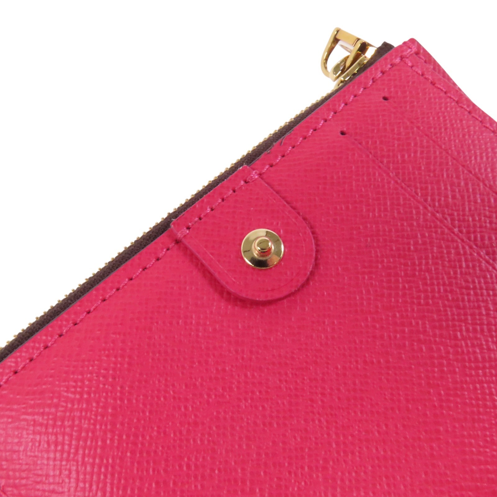 LOUIS VUITTON Monogram Lisa Wallet金扣短錢包