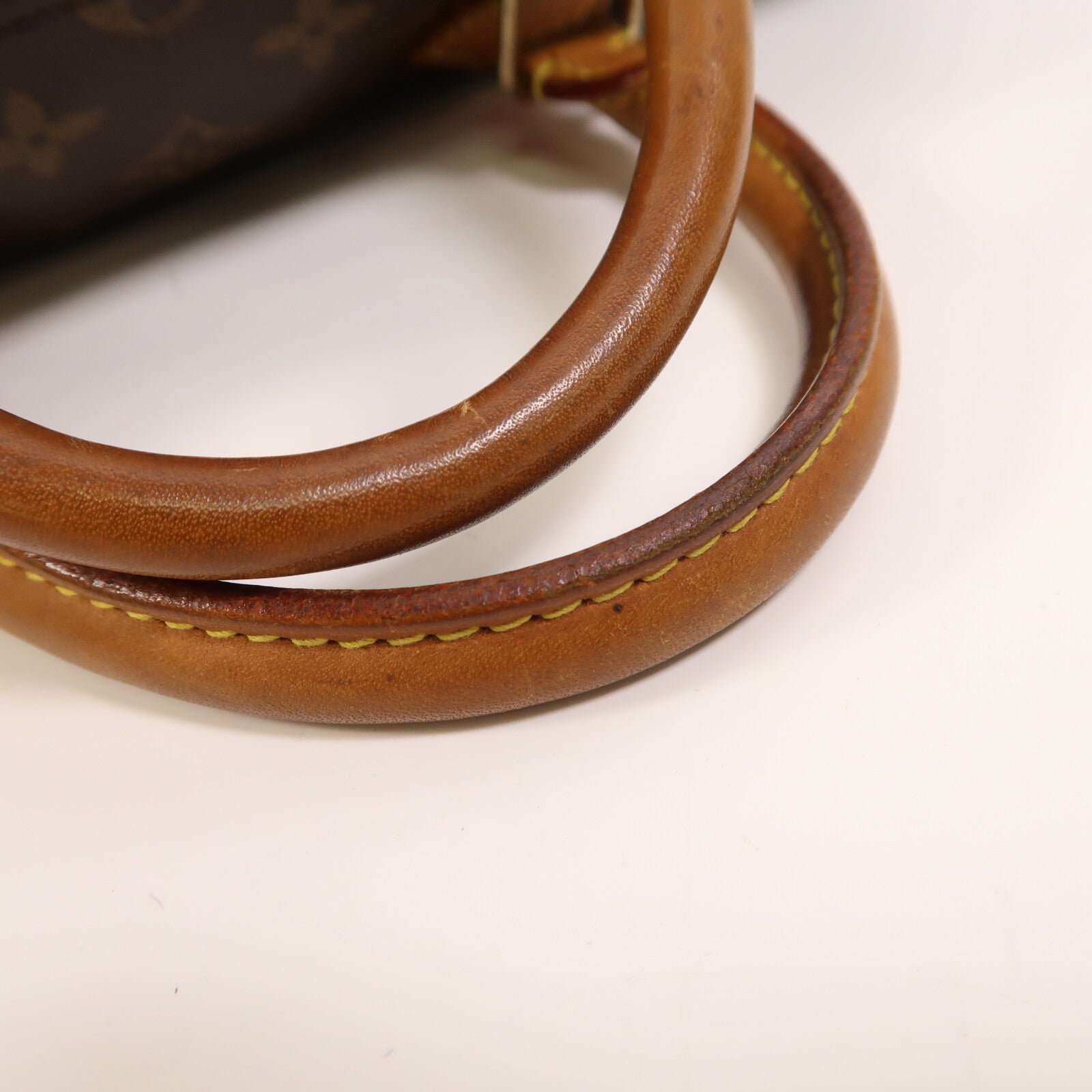 LOUIS VUITTON Monogram Speedy 35金扣手挽袋