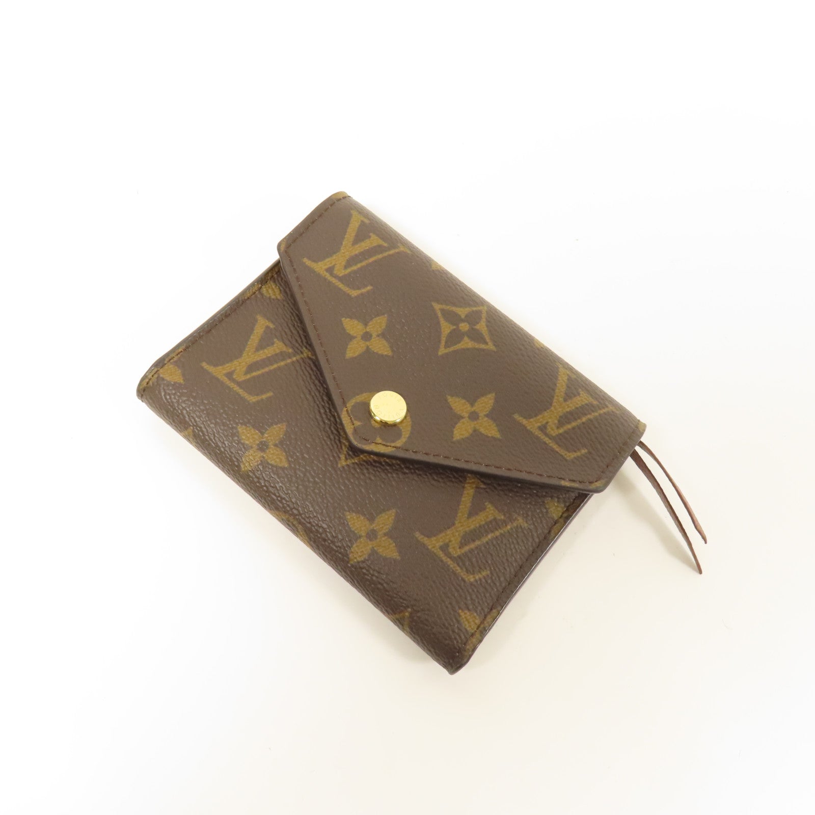 LOUIS VUITTON Monogram Victorine Wallet金扣錢包