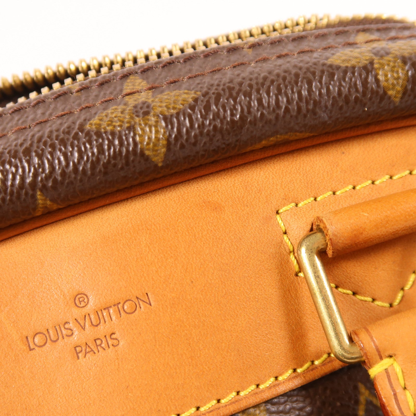 LOUIS VUITTON 【激減優惠】Monogram Trouville PM金扣手挽袋