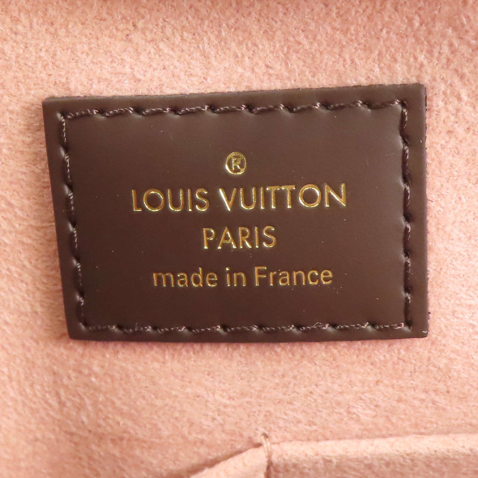 LOUIS VUITTON Damier Shoulder Bag金扣手挽肩背兩用袋