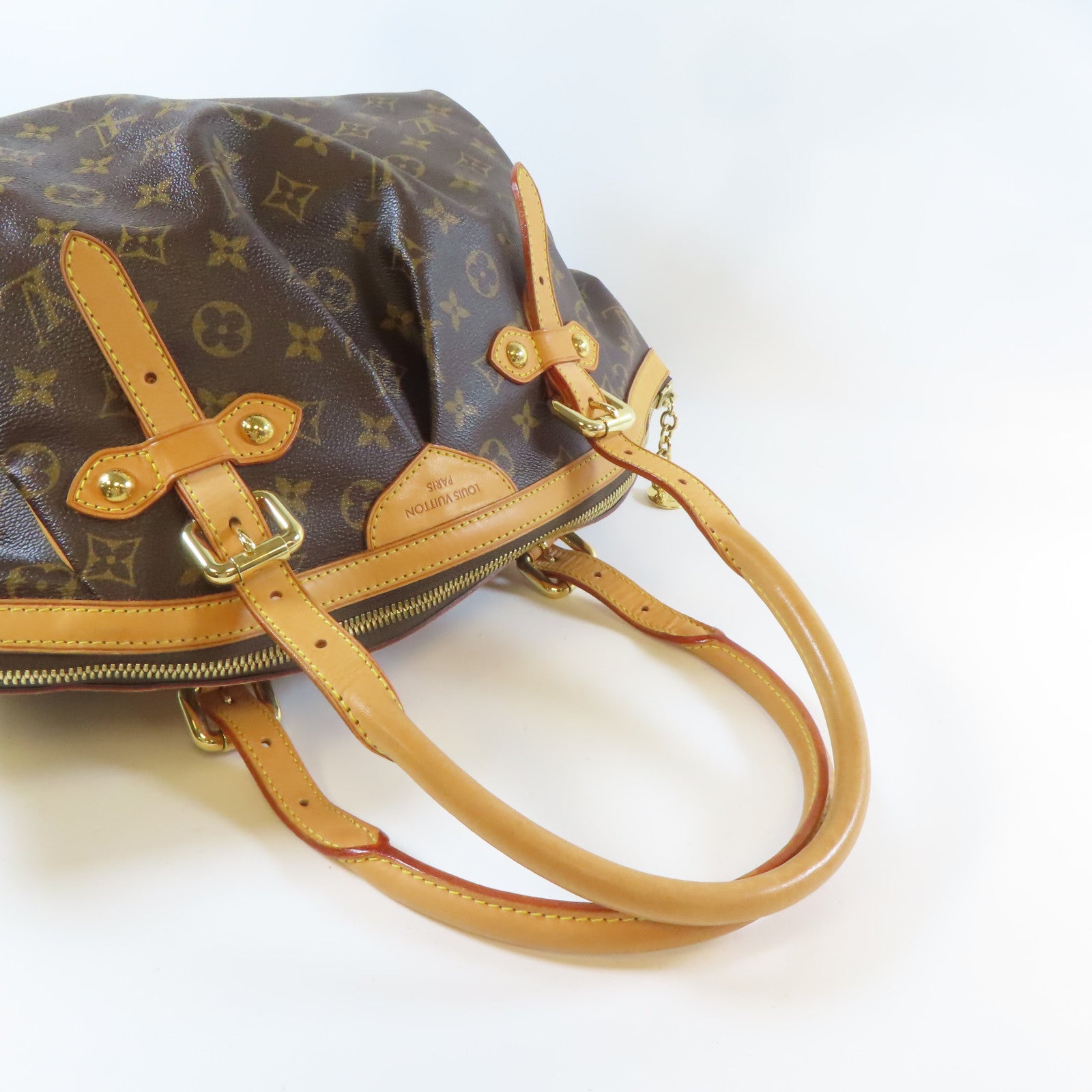 LOUIS VUITTON 【激減優惠】Monogram Tivoli GM手挽袋啡色