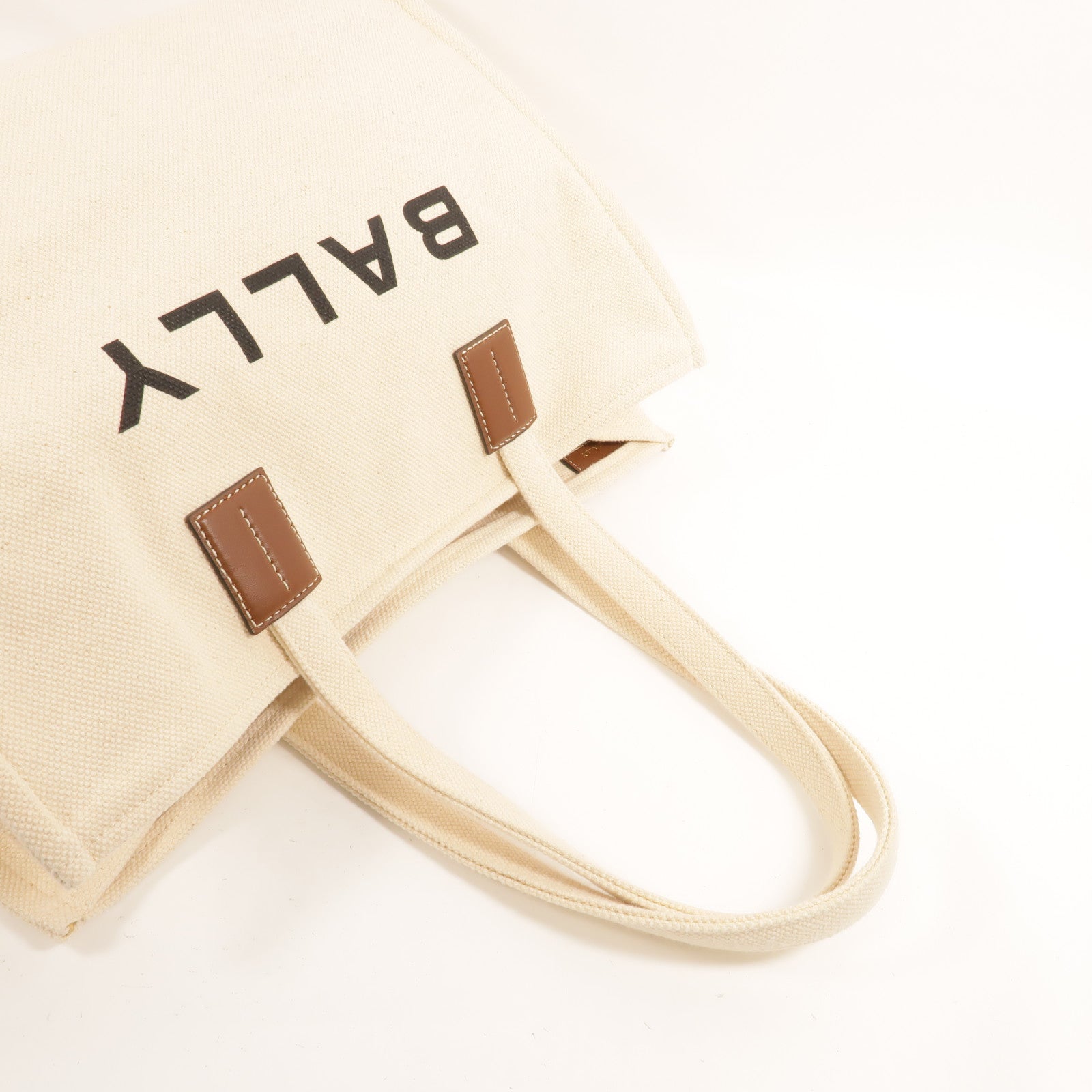 BALLY 帆布Tote Bag肩背袋