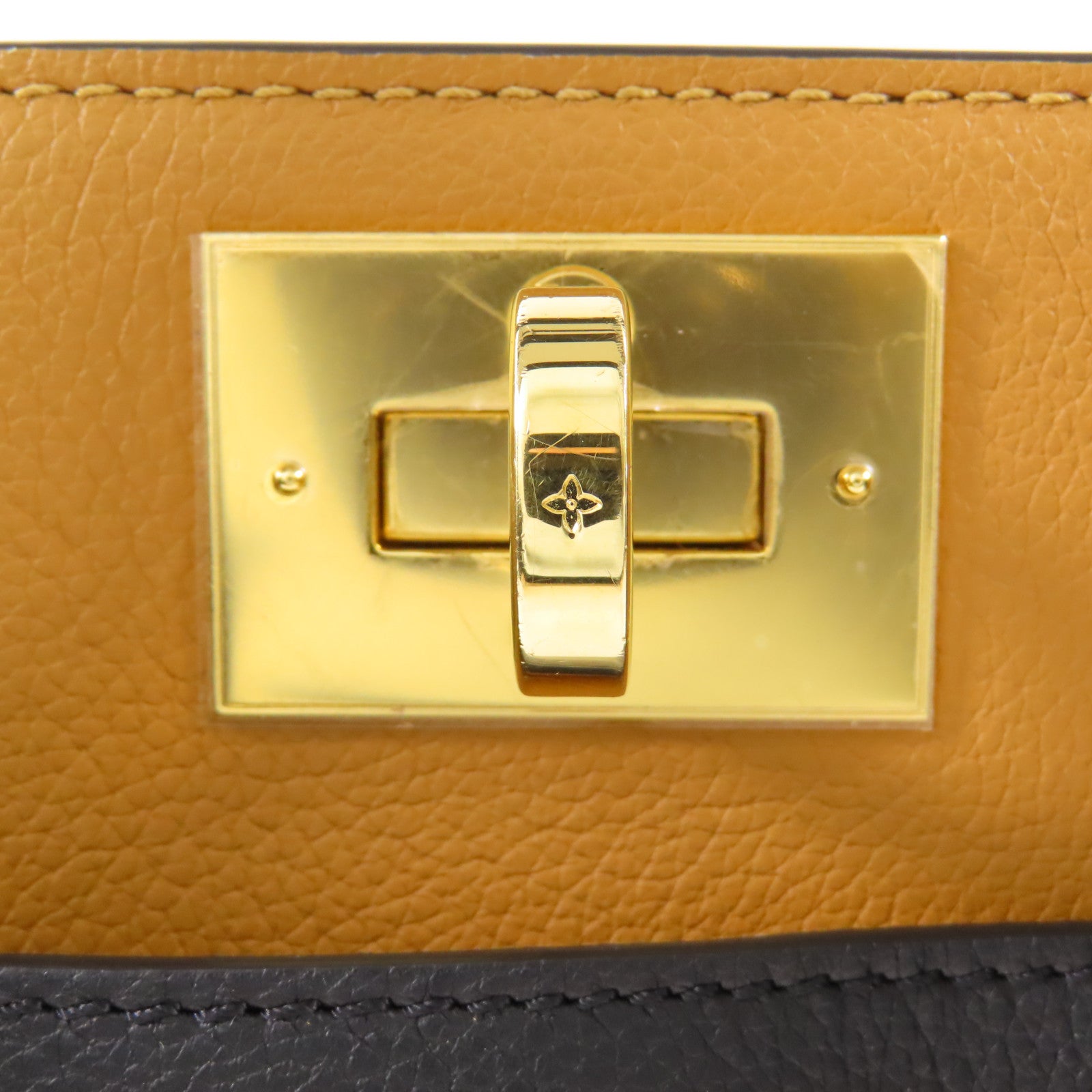 LOUIS VUITTON LV GHW On My Side MM 2 Way Shoulder Bag M53823 Monogram Calfskin