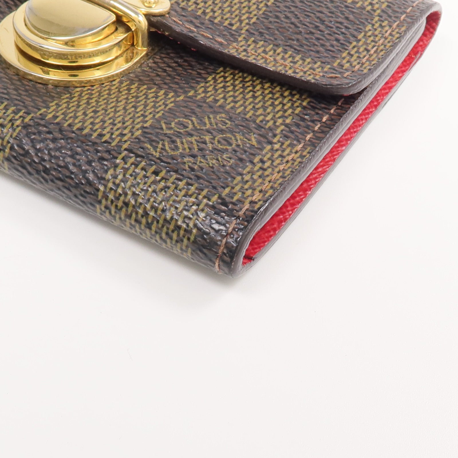 LOUIS VUITTON Damier Koala Card Case金扣零錢包/卡片套