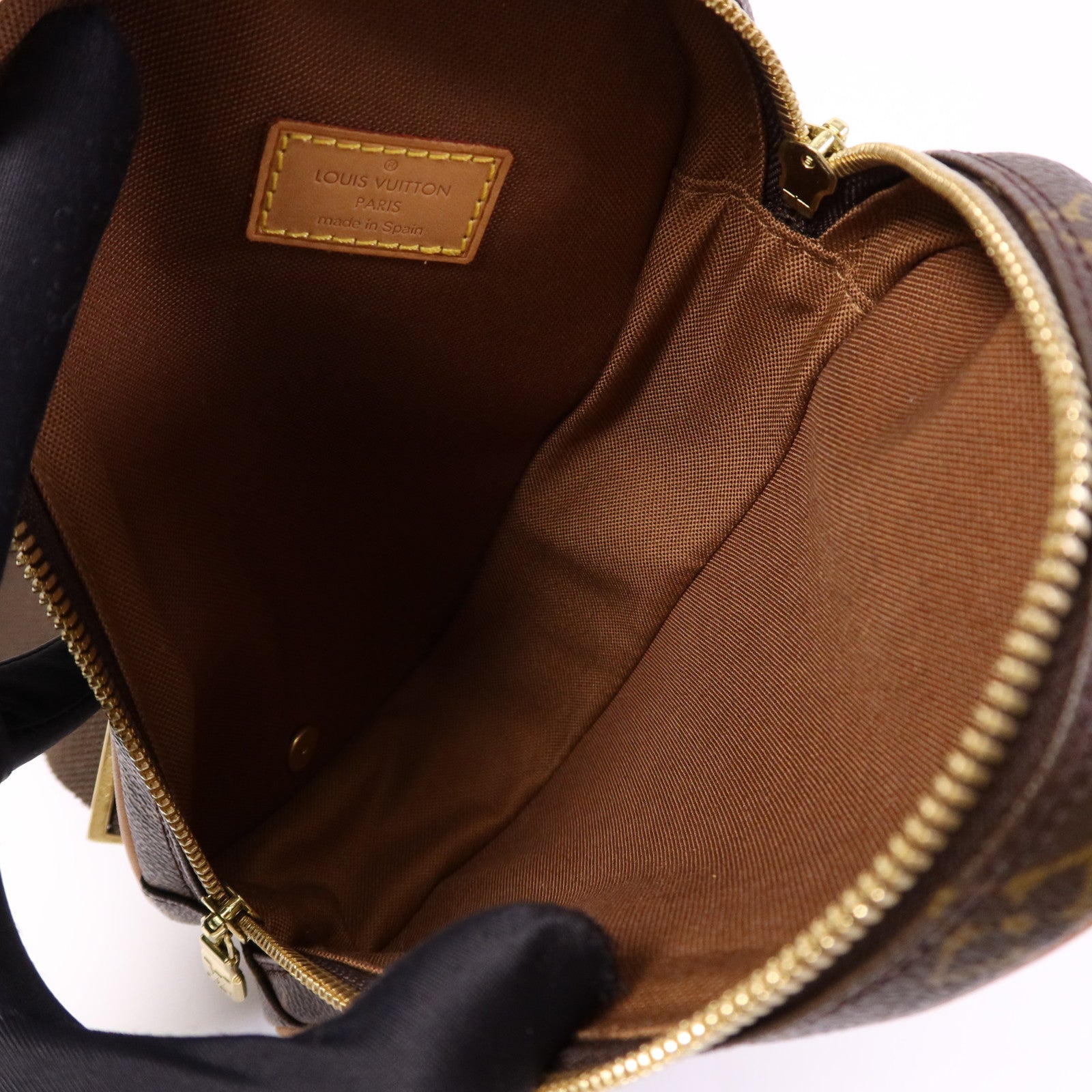 LOUIS VUITTON Monogram Pochette Gange金扣肩背袋