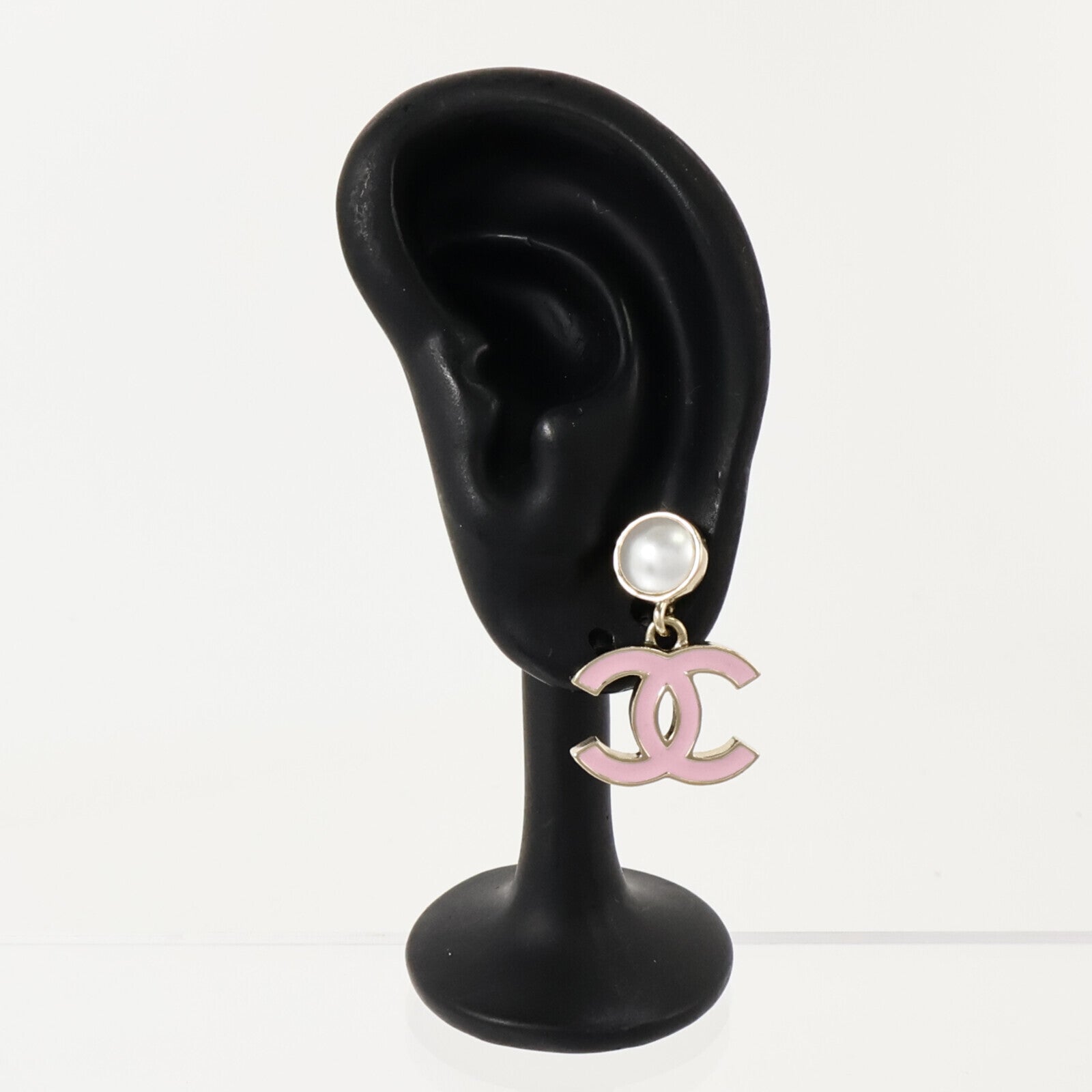 CHANEL 金屬/琺瑯/PVC Earrings耳環