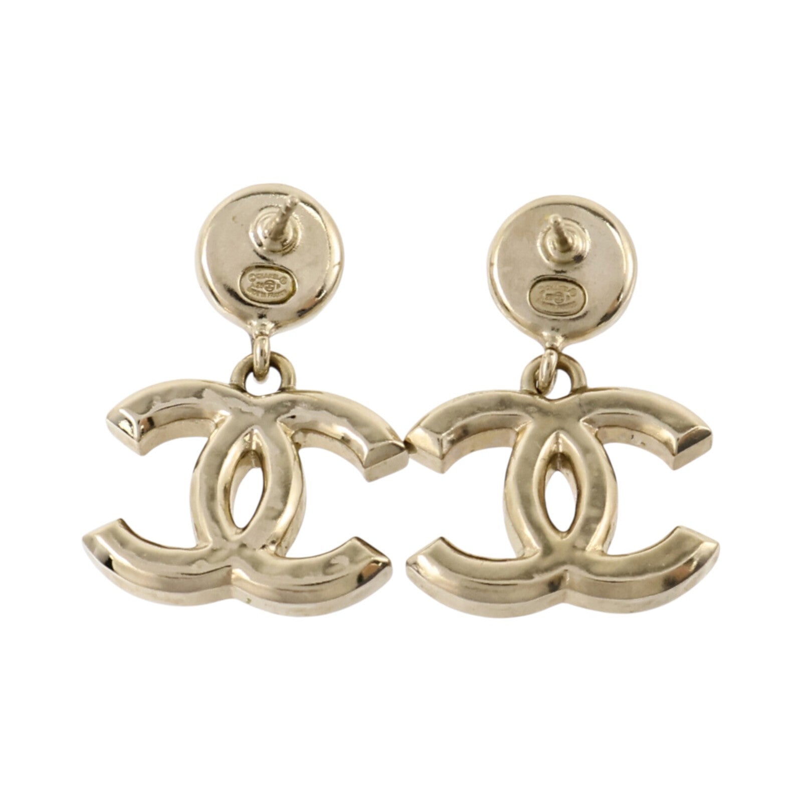 CHANEL 金屬/琺瑯/PVC Earrings耳環